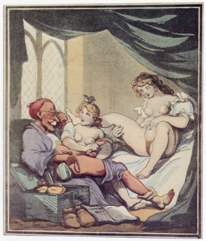 Роулендсон (Thomas Rowlandson) эротические иллюстрации